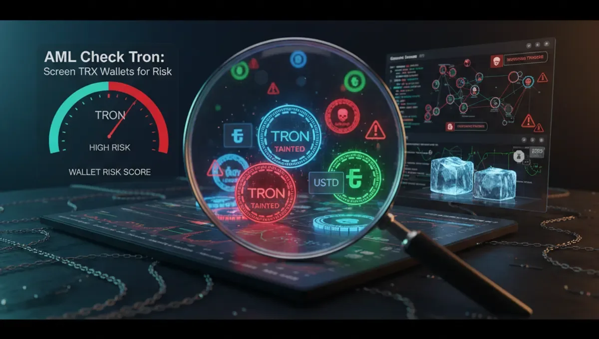 AML Check Tron: Screen TRX Wallets for Risk