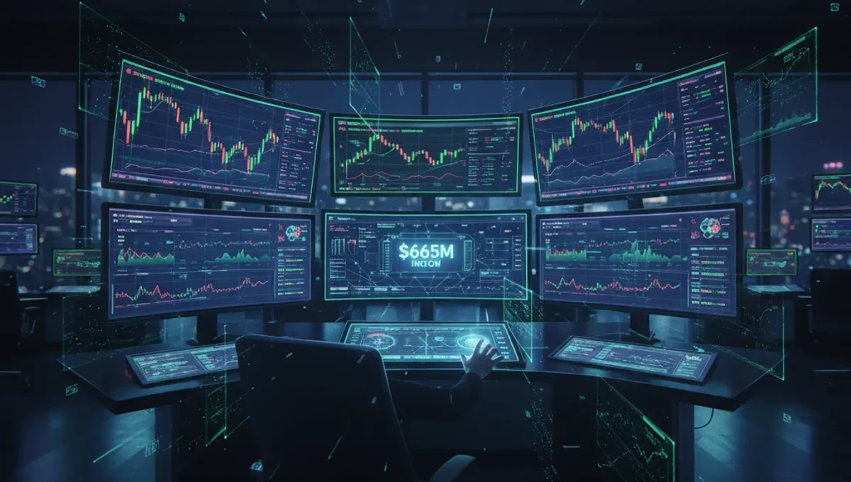 BlackRock IBIT Bitcoin ETF: $665M inflow signals investor momentum